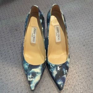 Jimmy Choo - Blue tie dye stilettos - 38 (8)